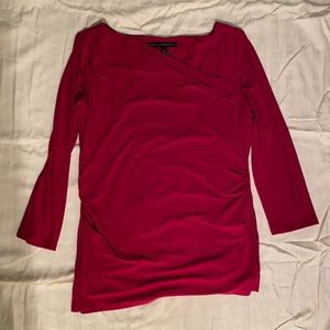 Elegant Women's Red Top